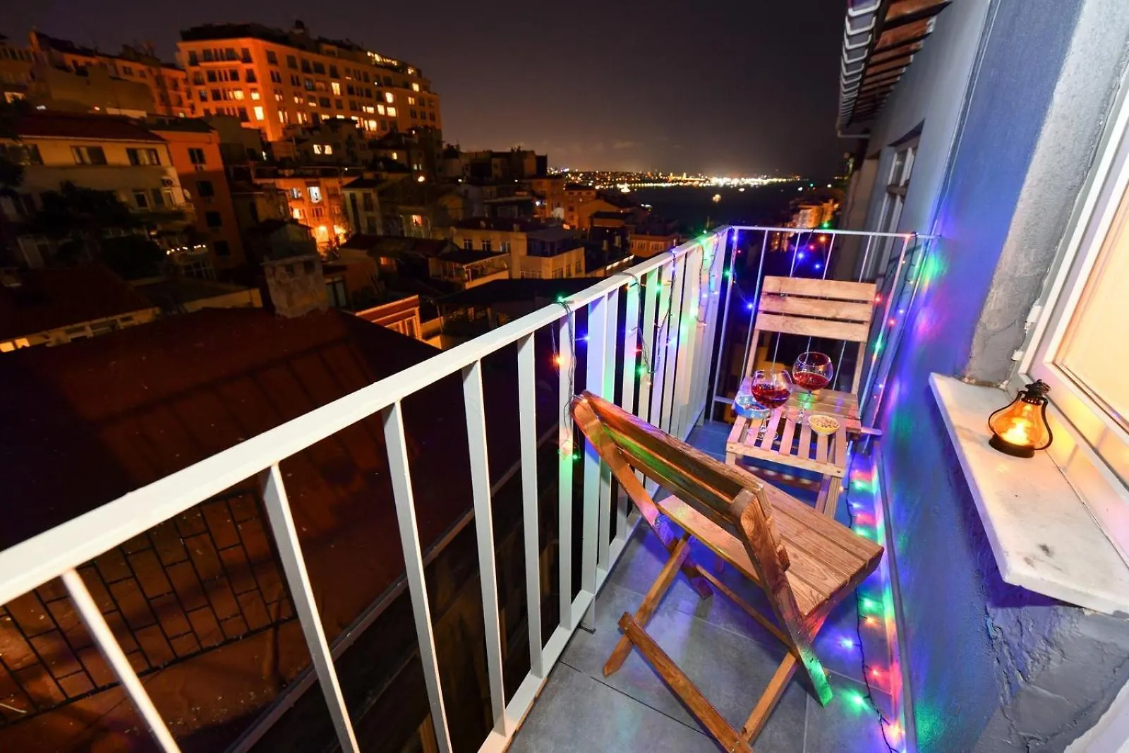 The Maiden Tower From Your Bedroom Romantic View, In Taksim Square Istanbul Turkey